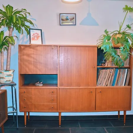 Vintage Style Botanical Home With Jacuzzi In Gent 펜션 헨트
